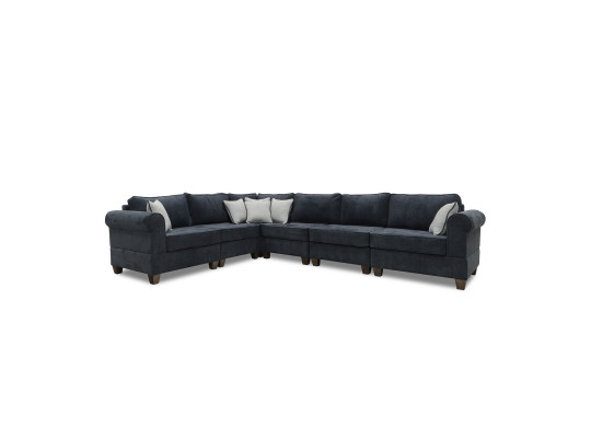 Sofa HOBEL CORNER EVA DARK BLUE BEATTO 1053/ GREY INFINITY 991 (6) 