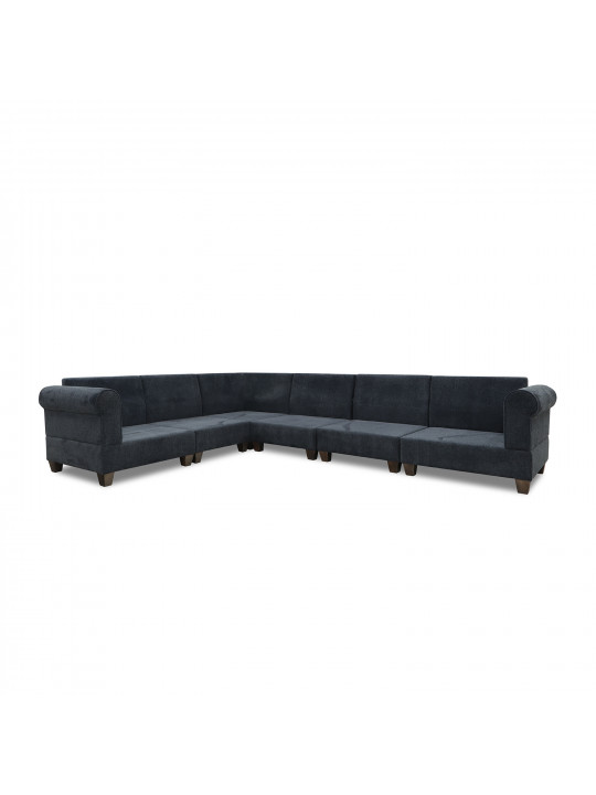 Sofa HOBEL CORNER EVA DARK BLUE BEATTO 1053/ GREY INFINITY 991 (6) 