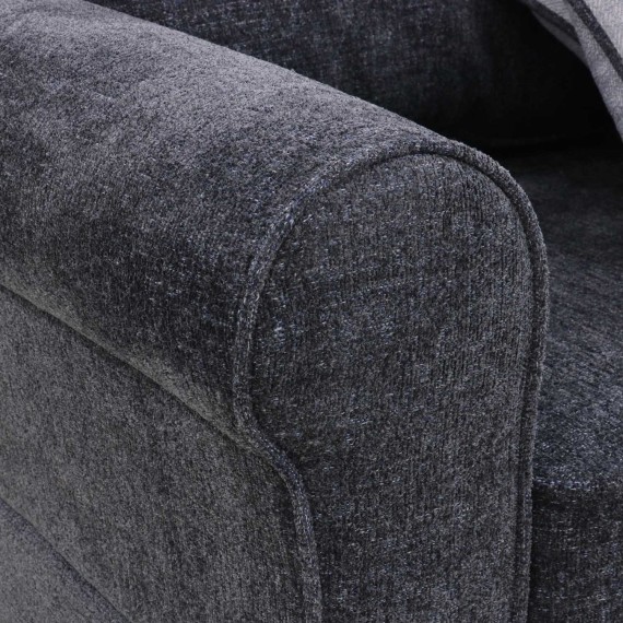 Sofa HOBEL CORNER EVA DARK GREY BEATTO 1078/ GREY INFINITY 991 (6) 