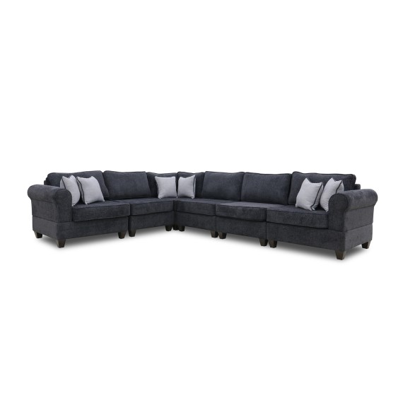 Sofa HOBEL CORNER EVA DARK GREY BEATTO 1078/ GREY INFINITY 991 (6) 