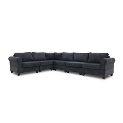 Диван HOBEL CORNER EVA DARK GREY BEATTO 1078/ GREY INFINITY 991 (6) 