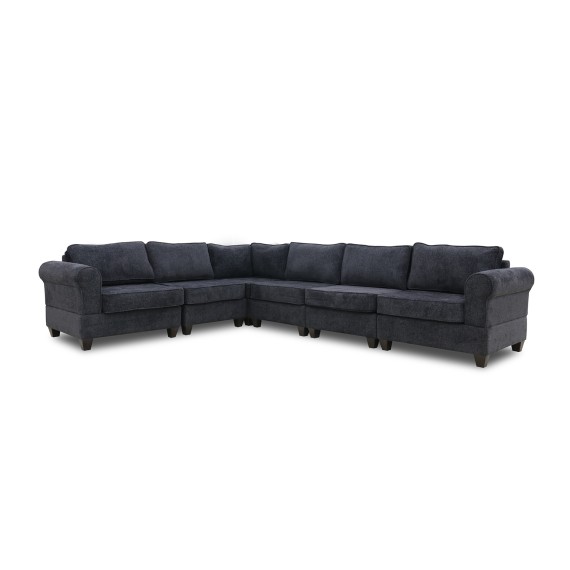 Sofa HOBEL CORNER EVA DARK GREY BEATTO 1078/ GREY INFINITY 991 (6) 