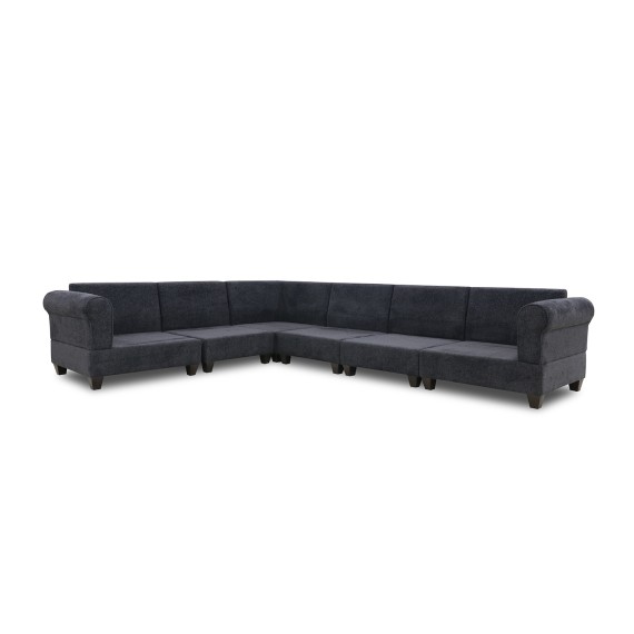 Sofa HOBEL CORNER EVA DARK GREY BEATTO 1078/ GREY INFINITY 991 (6) 