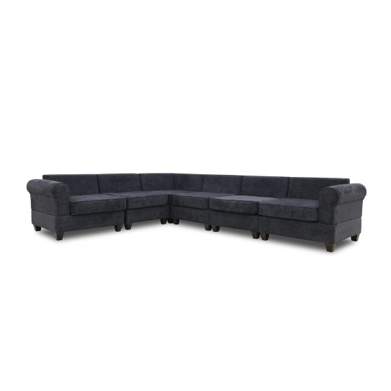 Sofa HOBEL CORNER EVA DARK GREY BEATTO 1078/ GREY INFINITY 991 (6) 