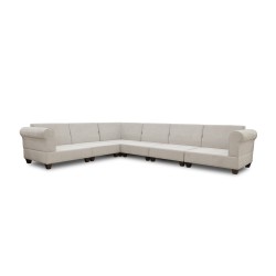 Диван HOBEL CORNER EVA F/R CREAM BEATTO 1066/ BENORRY 1002 (7) 
