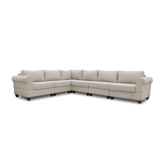 Sofa HOBEL CORNER EVA F/R CREAM BEATTO 1066/ BENORRY 1002 (7) 