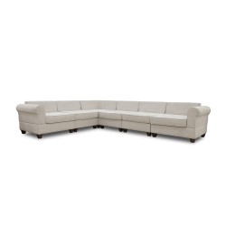 Диван HOBEL CORNER EVA F/R CREAM BEATTO 1066/ BENORRY 1002 (7) 
