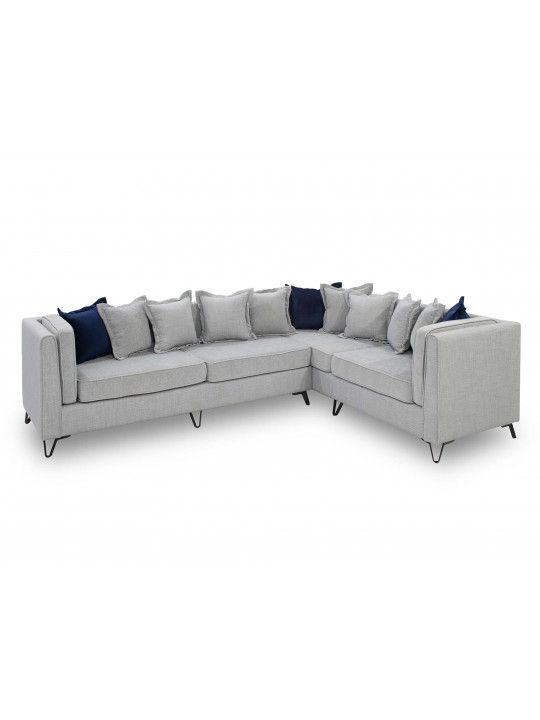 Sofa HOBEL CORNER CLASSIC GRAY INFINITI 991/FOREVER 900 R (2) 