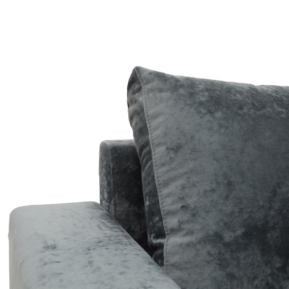 Sofa HOBEL CORNER JASMIN DARK GREY MONACO 15/ BENORRY 1005/ GONZA 1015 L (6) 