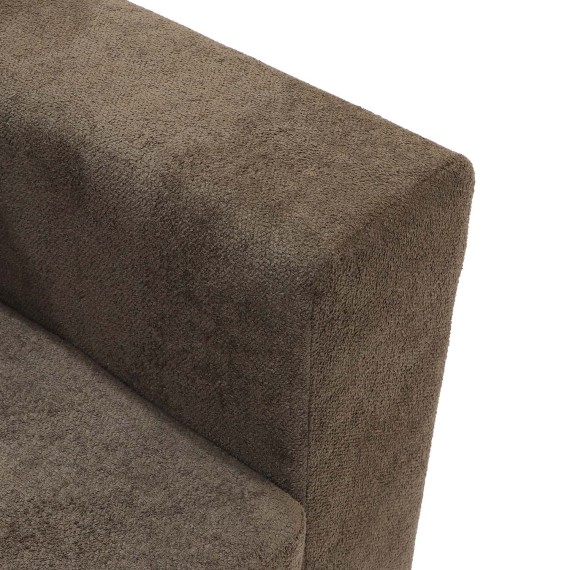 Sofa HOBEL CORNER JASMIN F/R BROWN BELLA 6 / GONZA 1009/ BENORRY 1002 R (7) 