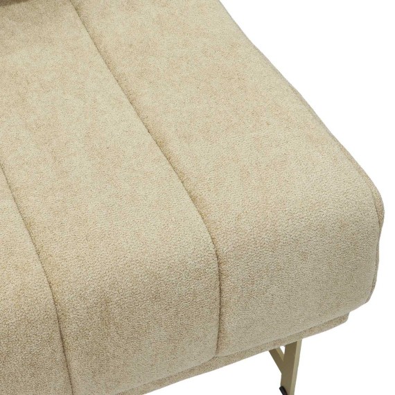 Sofa HOBEL CORNER KARAT CREAM BONCUK 6/ ONTARIO BAND JAFFA ORANGE L (2) 