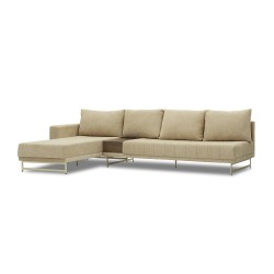 Диван HOBEL CORNER KARAT CREAM BONCUK 6/ ONTARIO BAND JAFFA ORANGE L (2) 