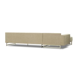 Диван HOBEL CORNER KARAT CREAM BONCUK 6/ ONTARIO BAND JAFFA ORANGE L (2) 