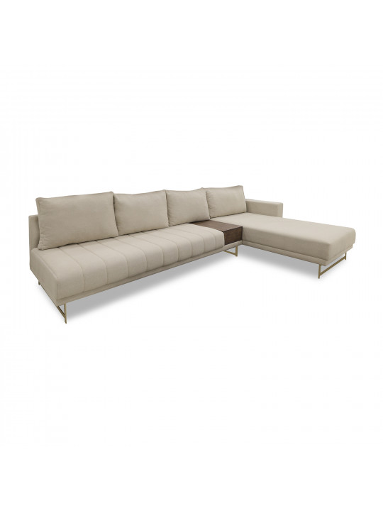 Sofa HOBEL CORNER KARAT CREAM BONCUK 6/ ONTARIO BAND JAFFA ORANGE R (2) 