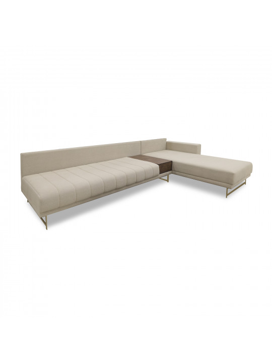 Sofa HOBEL CORNER KARAT CREAM BONCUK 6/ ONTARIO BAND JAFFA ORANGE R (2) 