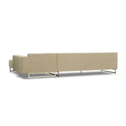 Диван HOBEL CORNER KARAT CREAM BONCUK 6/ ONTARIO BAND JAFFA ORANGE R (2) 