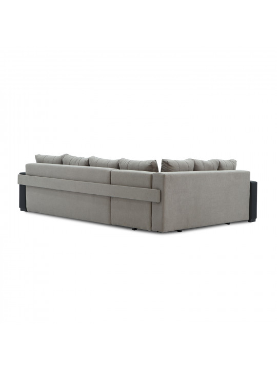 Sofa HOBEL CORNER KATRIN BLACK 4503/CAPPUCCINO SCANDI 19 L (6) 