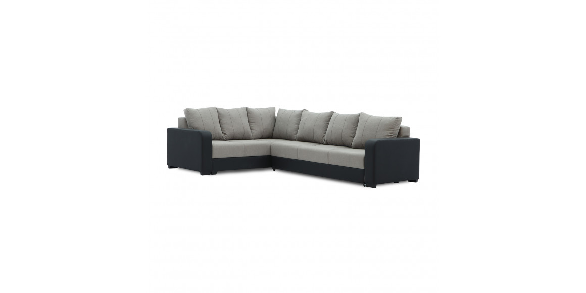 Диван HOBEL CORNER KATRIN BLACK 4503/CAPPUCCINO SCANDI 19 L (6) 