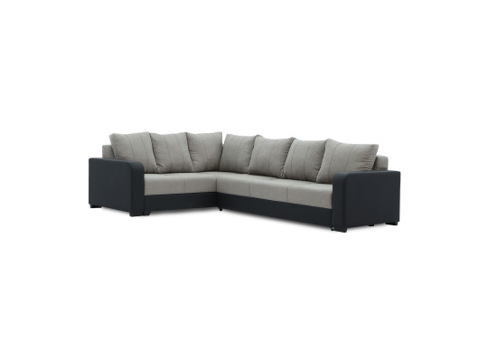Sofa HOBEL CORNER KATRIN BLACK 4503/CAPPUCCINO SCANDI 19 L (6) 