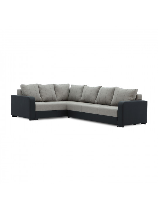 Sofa HOBEL CORNER KATRIN BLACK 4503/CAPPUCCINO SCANDI 19 L (6) 