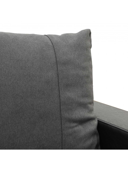 Sofa HOBEL CORNER KATRIN F/P BLACK 4503/DARK GREY SCANDI 22 L (6) 