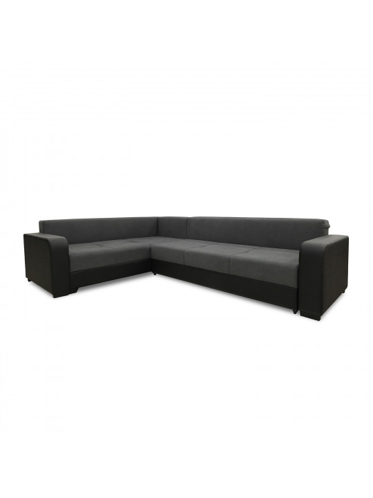 Sofa HOBEL CORNER KATRIN F/P BLACK 4503/DARK GREY SCANDI 22 L (6) 