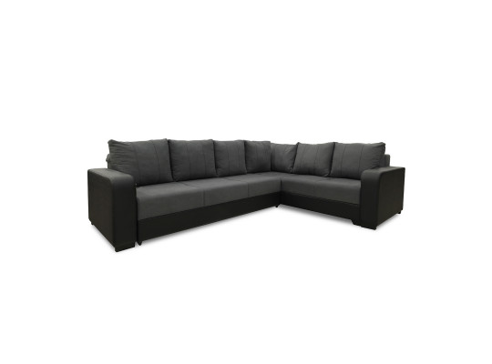 Sofa HOBEL CORNER KATRIN F/P BLACK 4503/DARK GREY SCANDI 22 R (6) 