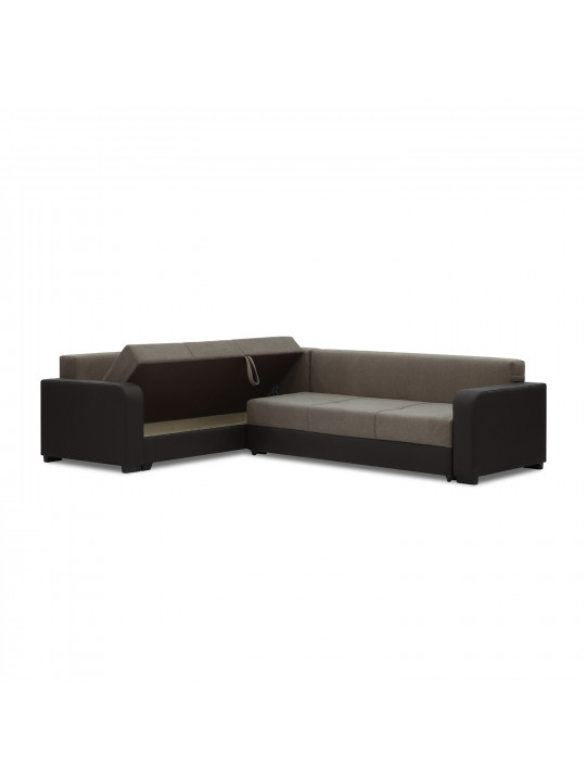 Диван HOBEL CORNER KATRIN BROWN 3673/BROWN SCANDI 6 L (6) 