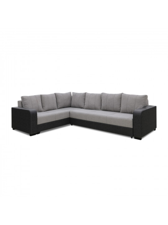 Բազմոց HOBEL CORNER KATRIN DARK GREY 8410/ GREY SCANDI 18 L (6) 