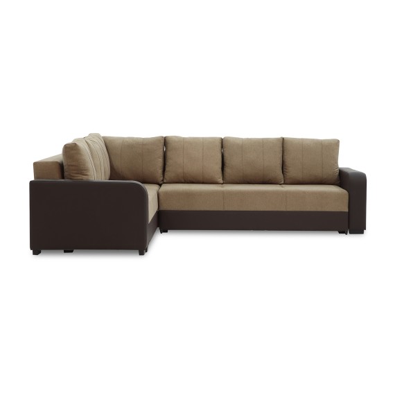 Sofa HOBEL CORNER KATRIN F/P BROWN 3673/BROWN SCANDI 5 L (6) 