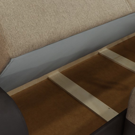 Sofa HOBEL CORNER KATRIN F/P BROWN 3673/BROWN SCANDI 5 L (6) 