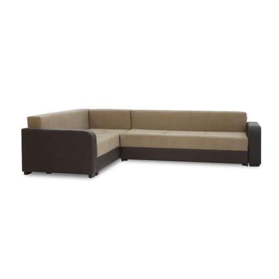 Sofa HOBEL CORNER KATRIN F/P BROWN 3673/BROWN SCANDI 5 L (6) 