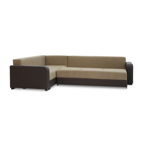 Sofa HOBEL CORNER KATRIN F/P BROWN 3673/BROWN SCANDI 5 L (6) 