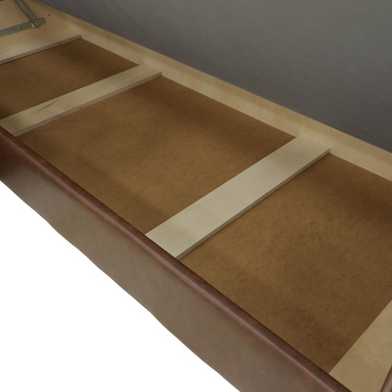 Диван HOBEL CORNER KATRIN F/P LEATHER CHOCOLATE/BEIGE LEONARDO 3 R (6) 