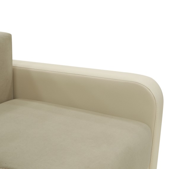 Sofa HOBEL CORNER KATRIN F/P LEATHER VANILLA/BEIGE LEONARDO 3 L (6) 