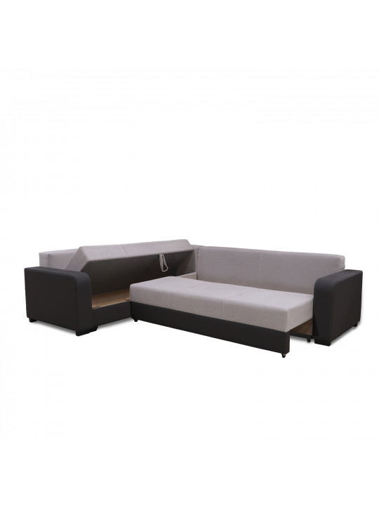 Sofa HOBEL CORNER KATRIN V626 KB GREY-67X/ LIGHT GREY VIVALDI 6 L (6) 