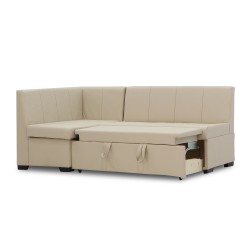 Sofa HOBEL CORNER KITCHEN PLUS CAPUCHINO N4072 L (3) 
