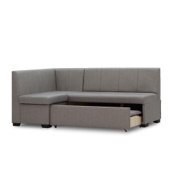Sofa HOBEL CORNER KITCHEN PLUS GRAY 8409 L (3) 