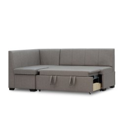 Sofa HOBEL CORNER KITCHEN PLUS GRAY 8409 L (3) 