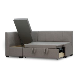 Sofa HOBEL CORNER KITCHEN PLUS GRAY 8409 L (3) 