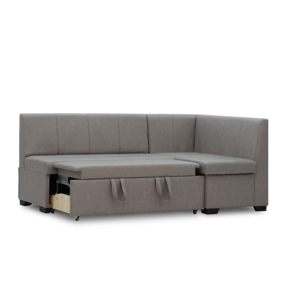 Диван HOBEL CORNER KITCHEN PLUS GRAY 8409 R (3) 