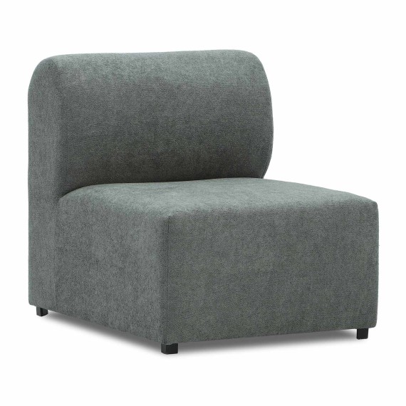 Диван HOBEL LEGO SOFT 1 STR GREY BONCUK 24/ INFINITY 991 (1) 