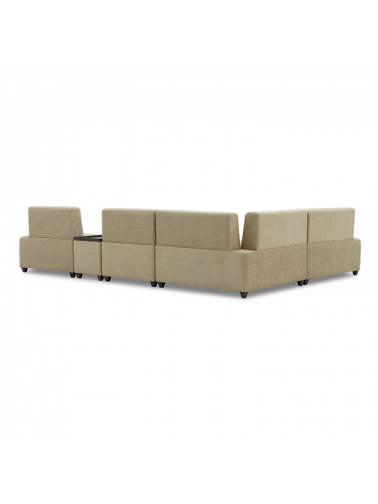 Диван HOBEL CORNER LIONA CREAM BONCHUK 6/NIAGARA BROWN L (5) 