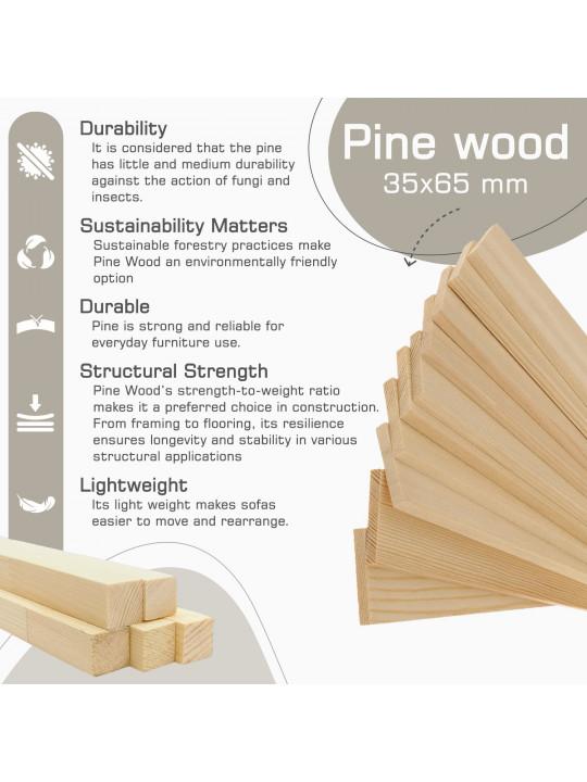 Բազմոց HOBEL CORNER LIZA PLUS D/P CAPPUCCINO SCANDI 19 L (5) 