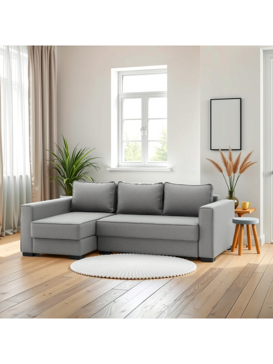 Sofa HOBEL CORNER LIZA PLUS CAPPUCCINO SCANDI 19 L (5) 