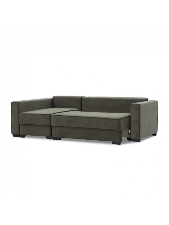 Բազմոց HOBEL CORNER LIZA PLUS DARK BROWN JAGUAR 18 L (5) 