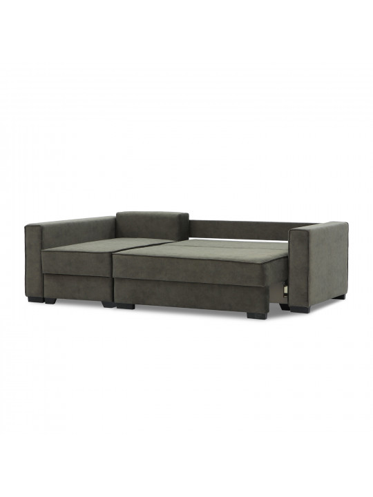 Բազմոց HOBEL CORNER LIZA PLUS DARK BROWN JAGUAR 18 L (5) 