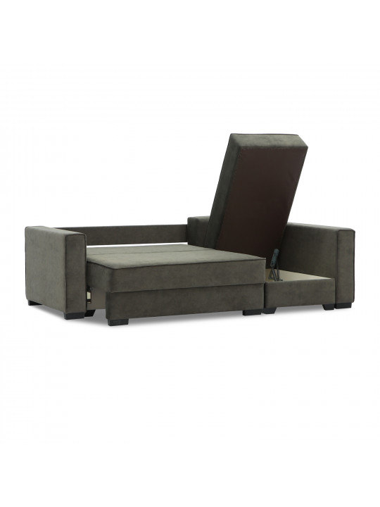 Диван HOBEL CORNER LIZA PLUS DARK BROWN JAGUAR 18 R (5) 