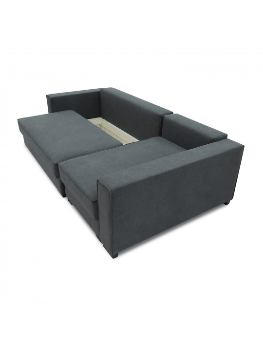 Բազմոց HOBEL CORNER LIZA PLUS DARK GREY SCANDI 22 R (5) 