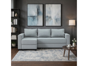 Բազմոց HOBEL CORNER LIZA PLUS D/P GREY SCANDI 18 L (5) 